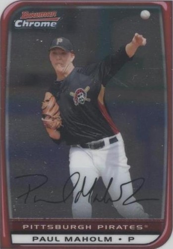 2008 Bowman Chrome - Paul Maholm #17