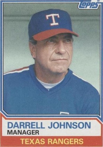 1983 Topps - Darrell Johnson #37
