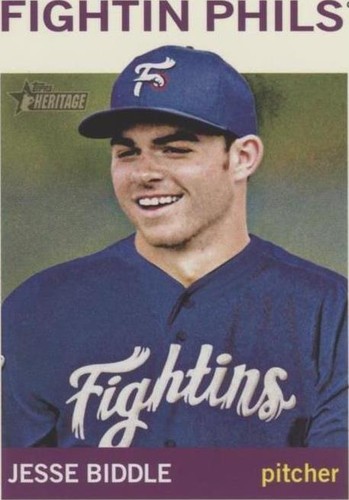 2013 Topps Heritage Minor League Edition - Jesse Biddle #196