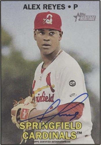 2016 Topps Heritage Minor League Edition - Alex Reyes #ROA-ARE