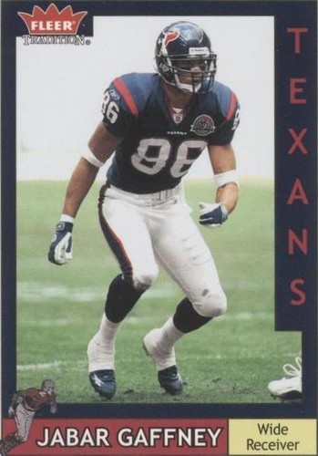 2003 Fleer Tradition Jabar Gaffney #116