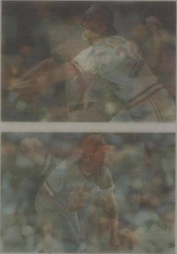 1986 Sportflics - Bret Saberhagen Dwight Gooden Joaquin Andujar #185