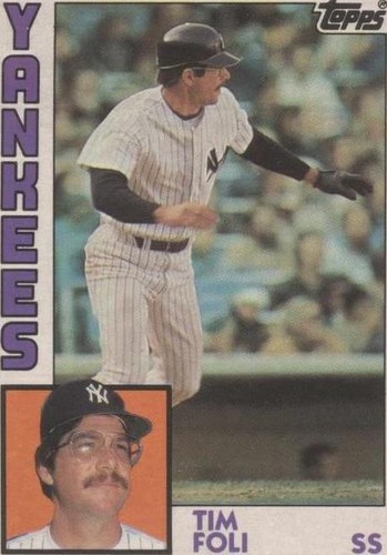 1984 Topps Traded - Tim Foli #38T
