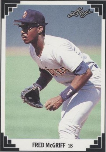 1991 Leaf - Fred McGriff #342