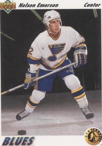 1991-92 Upper Deck - Nelson Emerson #445