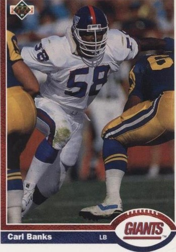 1991 Upper Deck Carl Banks #316