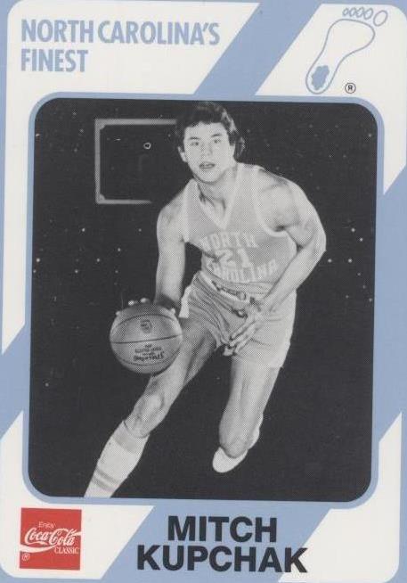 1989-90 Collegiate Collection/Coca-Cola North Carolina's Finest - Mitch Kupchak #48
