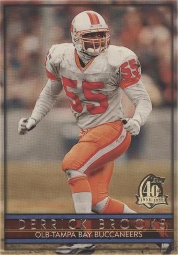 1996 Topps Derrick Brooks #194