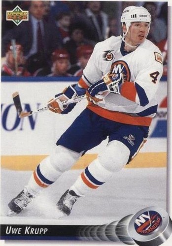 1992-93 Upper Deck - Uwe Krupp #187