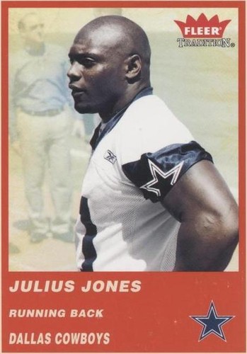 2004 Fleer Tradition Julius Jones #349