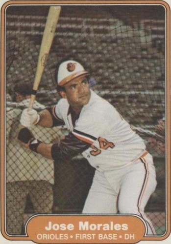 1982 Fleer - Jose Morales #173