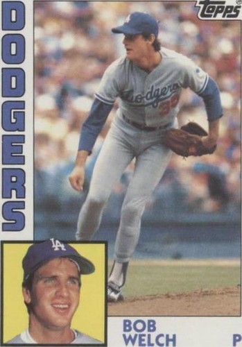 1984 Topps - Bob Welch #722