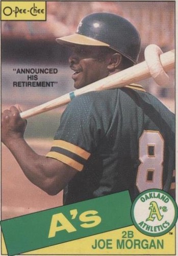 1985 O-Pee-Chee - Joe Morgan #352