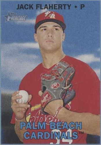 2016 Topps Heritage Minor League Edition - Jack Flaherty #75