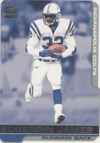2000 Pacific Paramount Edgerrin James #99