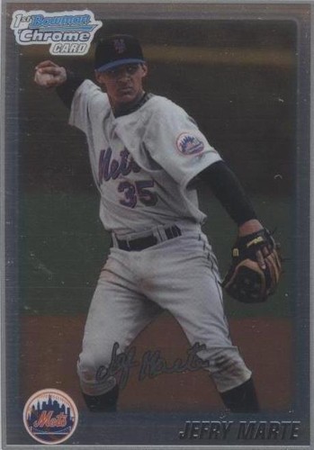 2010 Bowman Chrome - Jefry Marte #BCP112
