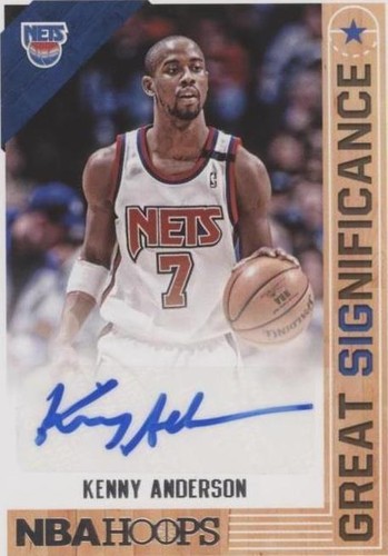 2017-18 Panini NBA Hoops - Kenny Anderson #GS-KAN