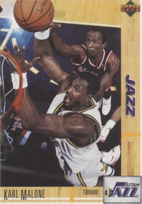 1991-92 Upper Deck International - Карл Мэлоун #98