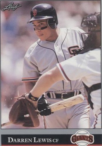 1992 Leaf - Darren Lewis #441