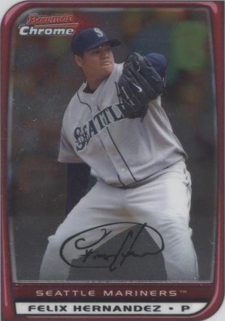2008 Bowman Chrome - Félix Hernández #151