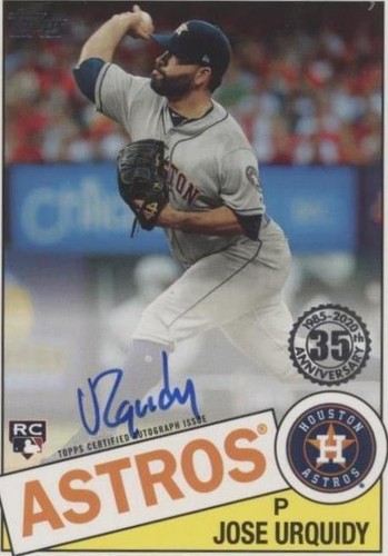 2020 Topps - Jose Urquidy #85A-JU