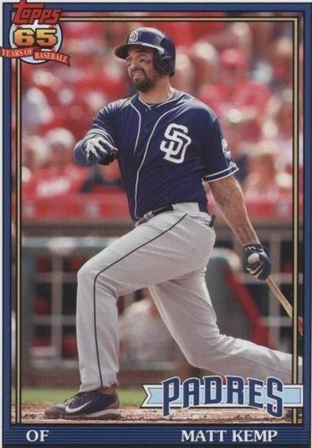 2016 Topps Archives - Matt Kemp #222
