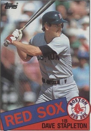 1985 Topps - Dave Stapleton #322