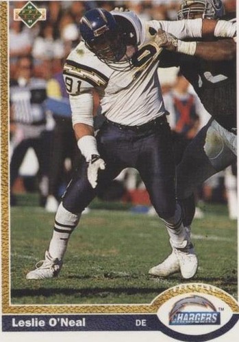 1991 Upper Deck Leslie O'Neal #168