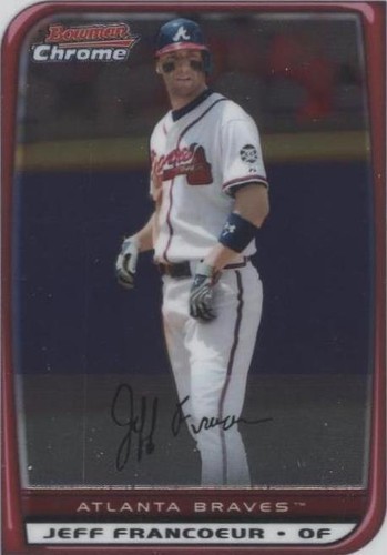 2008 Bowman Chrome - Jeff Francoeur #180