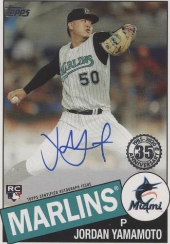 2020 Topps - Jordan Yamamoto #85A-JY