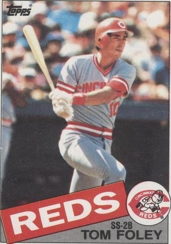 1985 Topps - Tom Foley #107