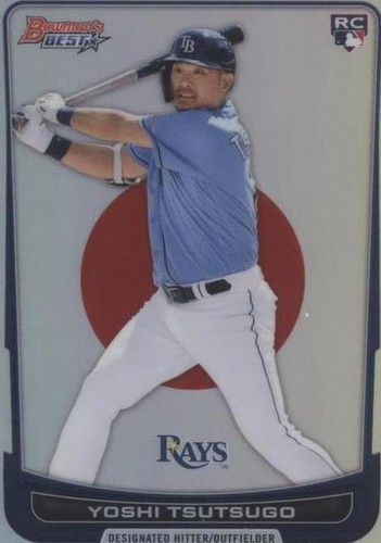 2020 Bowman Chrome #37 Yoshi Tsutsugo RC Tampa Bay Rays | eBay