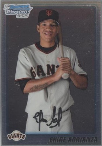 2010 Bowman Chrome - Ehire Adrianza #BCP201