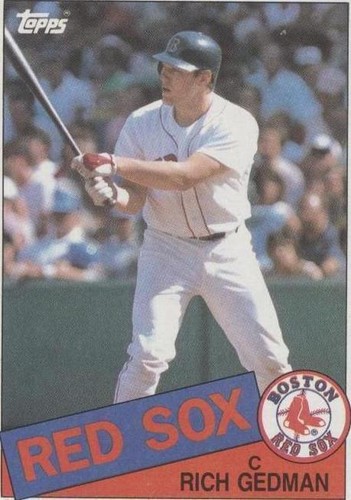 1985 Topps - Rich Gedman #529