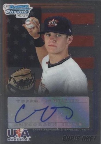 2010 Bowman Draft Picks & Prospects - Chris Okey #USAA-13
