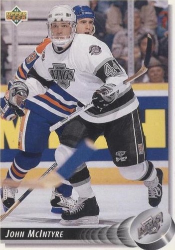 1992-93 Upper Deck - John McIntyre #118