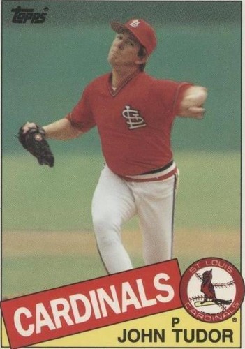 1985 Topps Traded - John Tudor #124T