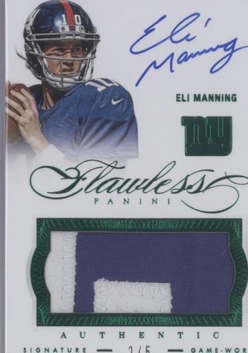 2014 Panini Flawless Eli Manning #38