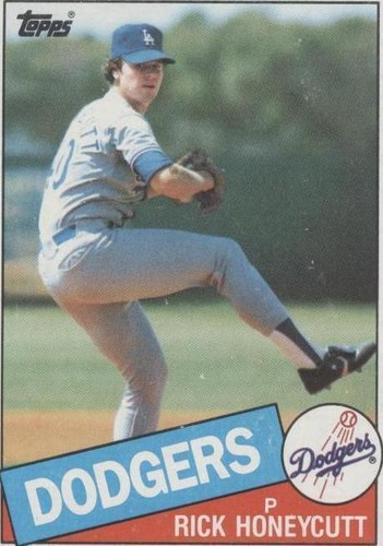 1985 Topps - Rick Honeycutt #174