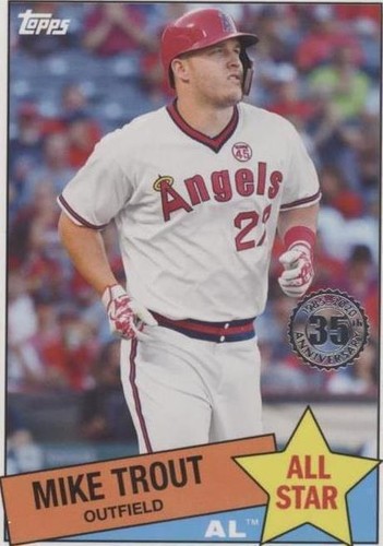 2020 Topps - Mike Trout #85AS-1