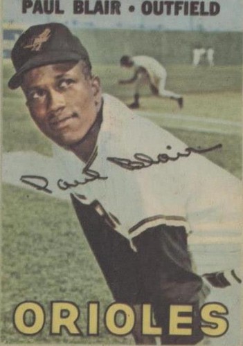 1967 Topps Venezuelan - Paul Blair #218
