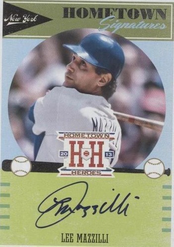 2013 Panini Hometown Heroes - Lee Mazzilli #HSLM