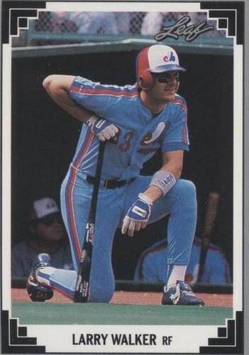 1991 Leaf - Larry Walker #241