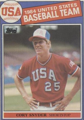 1985 Topps - Cory Snyder #403