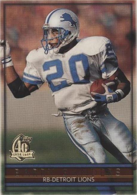 1996 Topps Barry Sanders #40