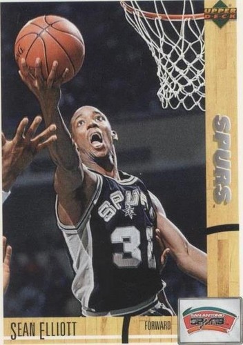 1991-92 Upper Deck International - Sean Elliott #93