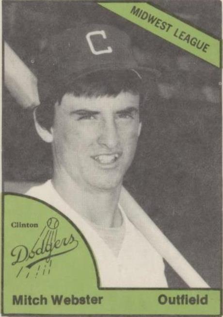 1978 TCMA The Minors - Mitch Webster #0307