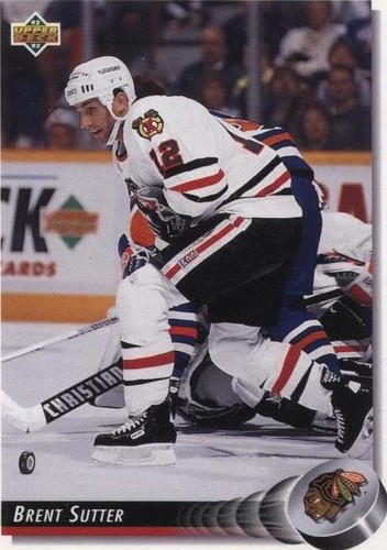 1992-93 Upper Deck - Brent Sutter #199