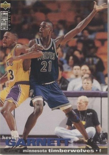 1995-96 Upper Deck Collector's Choice International English II - Kevin Garnett #59