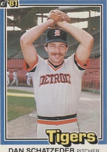 1981 Donruss - Dan Schatzeder #248